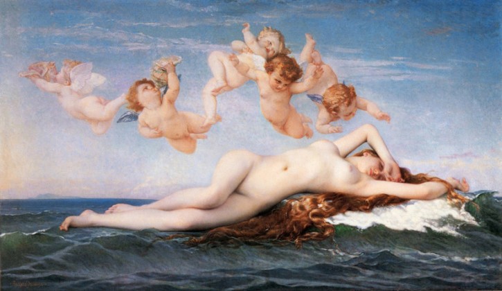 The Birth of Venus Photoshopped